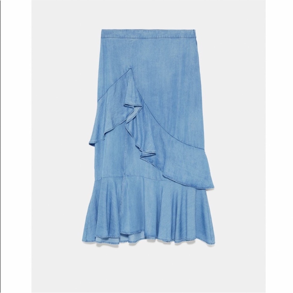 ZARA | MIDI SKIRT